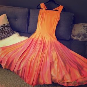 Creamsicle summer dress